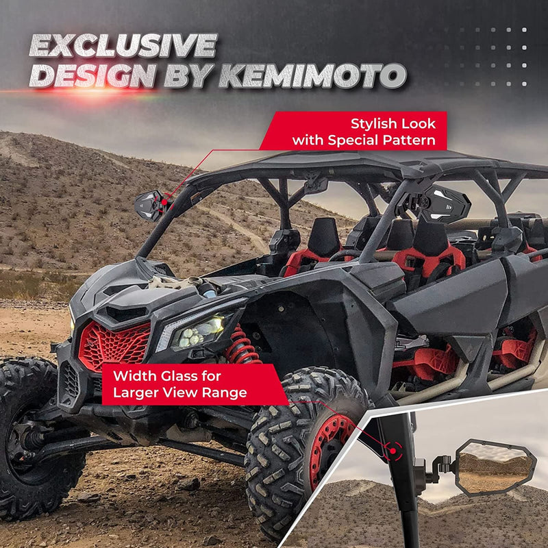 Load image into Gallery viewer, Aluminum Side Mirrors for Can-Am Maverick X3/ X3 Max

