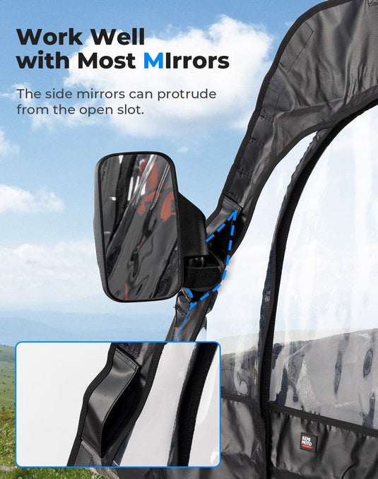 Soft Cab Enclosure Doors for CFMOTO UForce 1000XL 2022-2025
