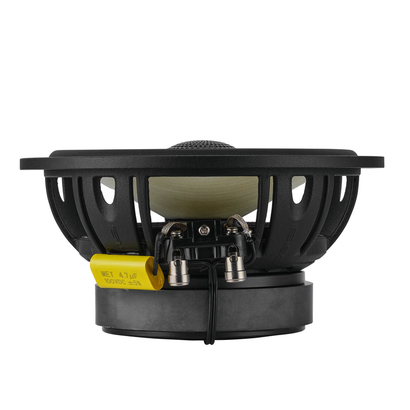 Load image into Gallery viewer, DXQ 6.5&quot; 2-Way Coaxial Speaker with Yellow Straw and Composite Foam Cone | 150W RMS 4-Ohm
