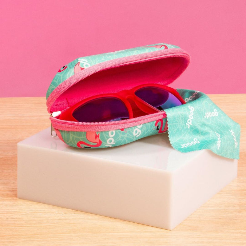 Load image into Gallery viewer, &quot;Best Case Scenario” Sunglasses Case with Carabiner
