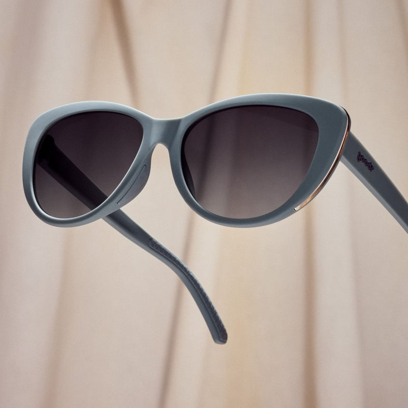 Load image into Gallery viewer, &quot;Not Gray, Diet Black&quot; Glam G Polarized Sunglasses
