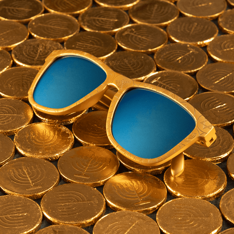 Load image into Gallery viewer, "I Have A Gelt Complex” Hanukkah OG Polarized Sunglasses

