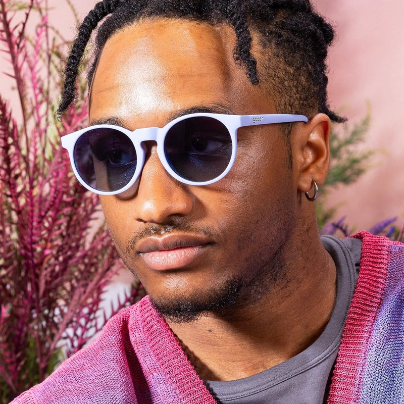 Load image into Gallery viewer, &quot;La Vie en Violette&quot; Circle G Polarized Sunglasses
