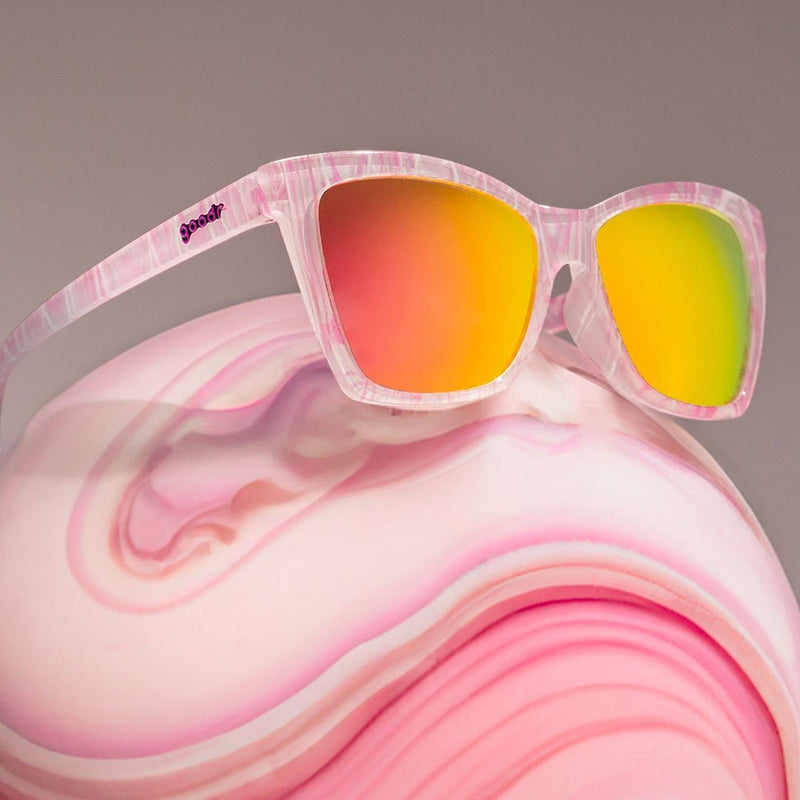Load image into Gallery viewer, &quot;Living In A Material Swirl&quot; Polarized Pop G Sunglasses
