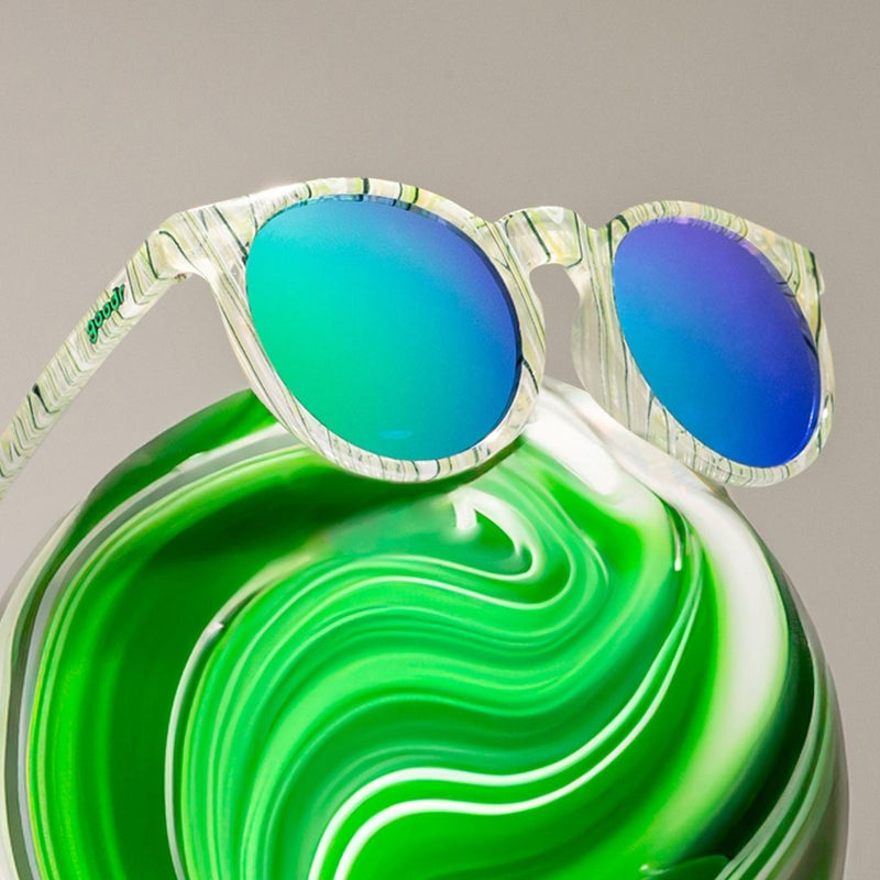 Load image into Gallery viewer, &quot;Marble Arts Master” Circle G Polarized Sunglasses
