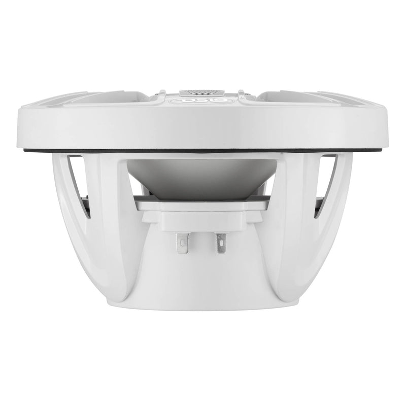 Load image into Gallery viewer, NXL 7.7” 2-Way Coaxial Marine Speaker with Bullet Tweeter, Digital LED Lights &amp; White Deck LED | 175W RMS 4-Ohm
