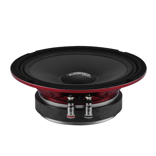 PRO 6.5" Slim Mid-Range Loudspeaker with Water-Resistant Cone | 200W RMS 4-Ohm