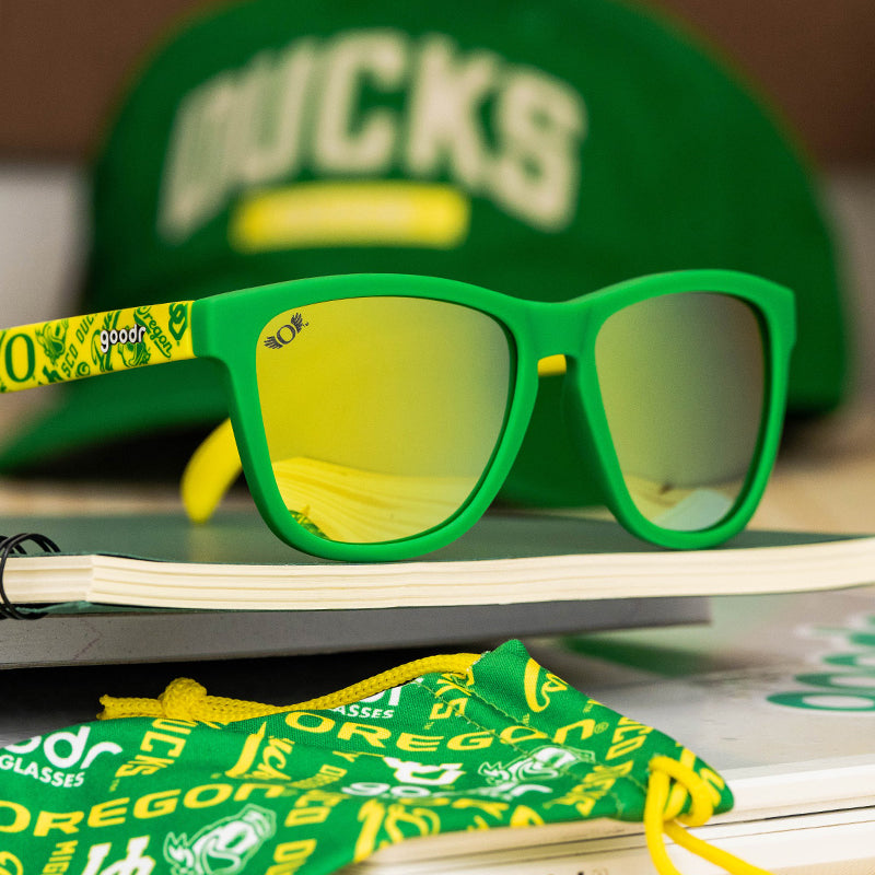 Load image into Gallery viewer, &quot;Quack Attack” Limited Oregon Collegiate OG Polarized Sunglasses
