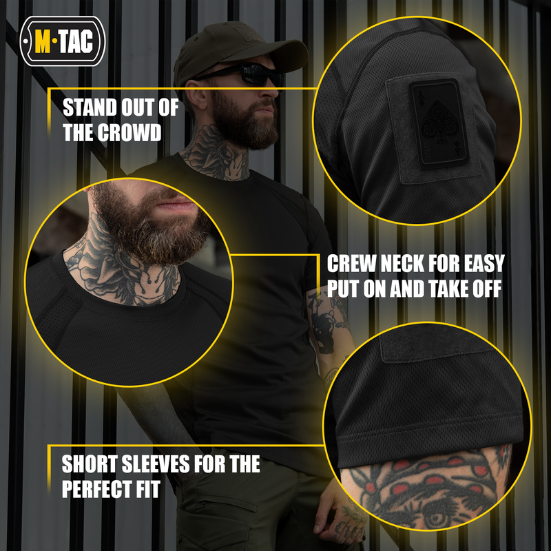 Load image into Gallery viewer, M-Tac T-Shirt Athletic Tactical Gen II with Loop Panels (Set of 3)
