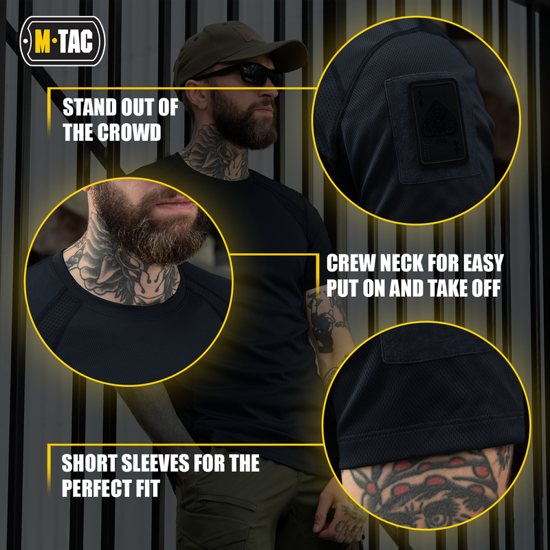 Load image into Gallery viewer, M-Tac T-Shirt Athletic Tactical Gen II with Loop Panels (Set of 3)
