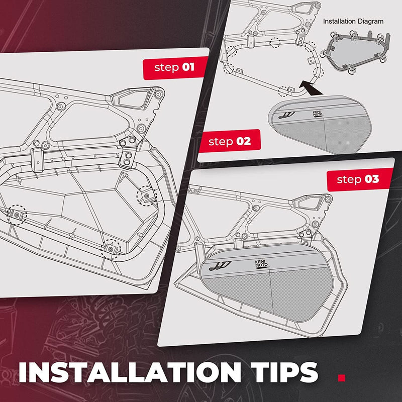 Load image into Gallery viewer, Lower Door Storage Bags for Polaris RZR 900 S 1000 S XP 1000 /Turbo 2014-2023
