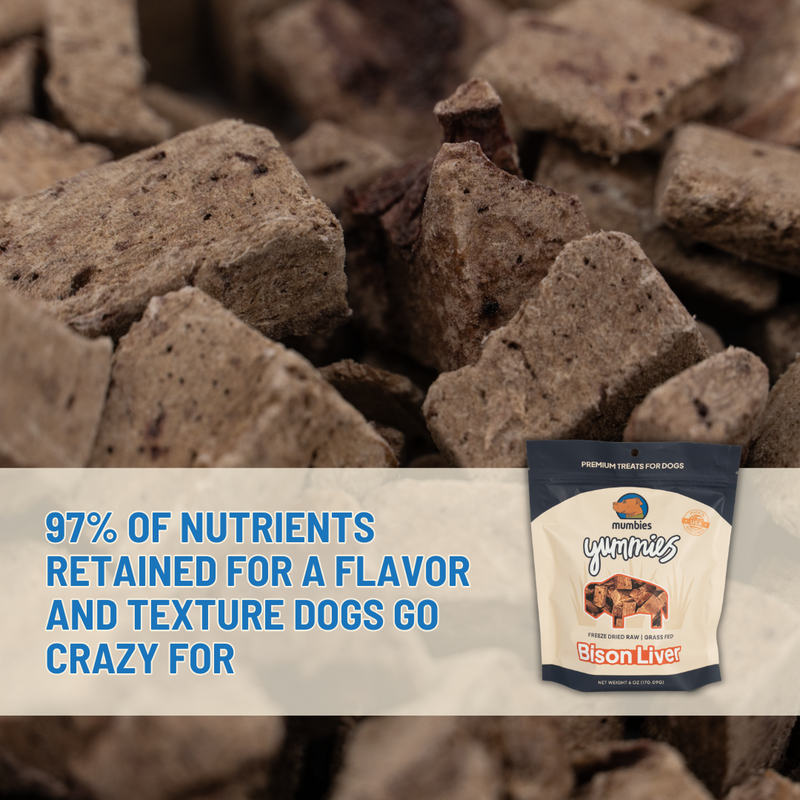Load image into Gallery viewer, Yummies Bison Liver Treats
