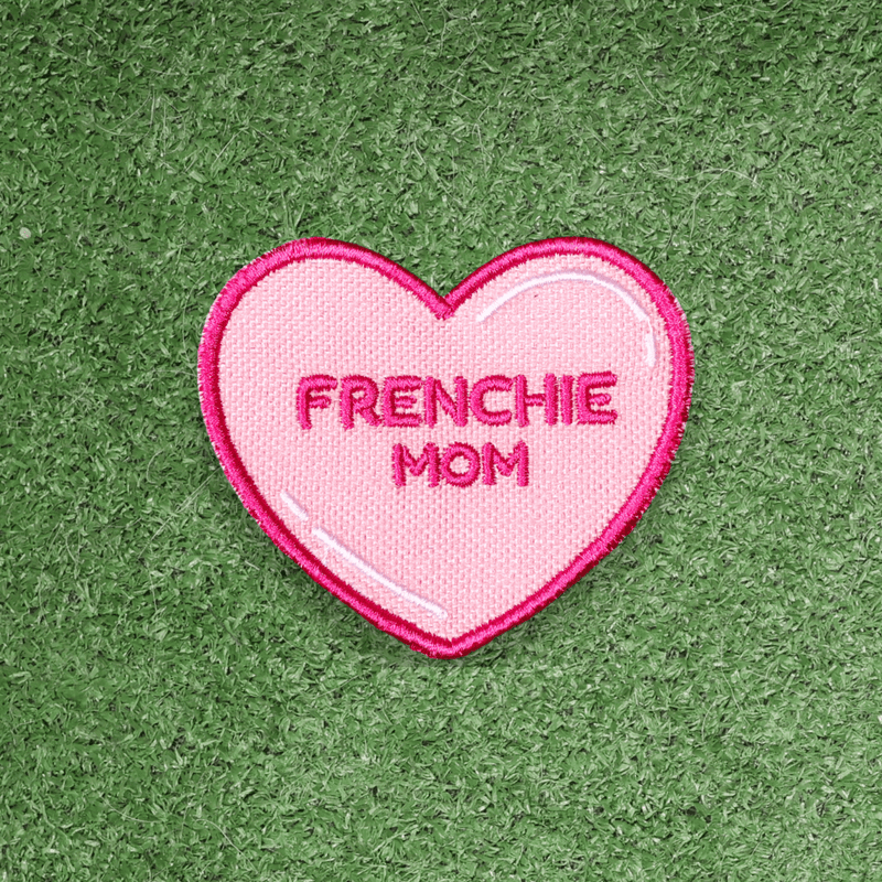 Load image into Gallery viewer, Frenchie Mom Heart Patch
