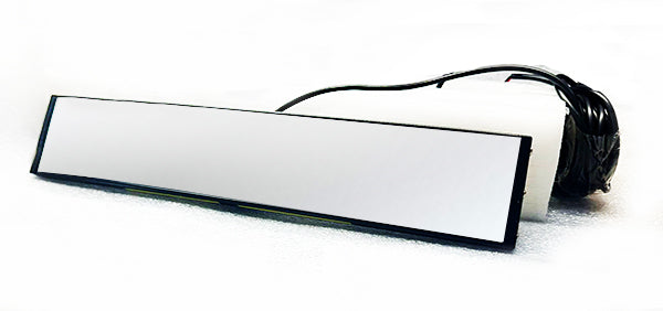 Load image into Gallery viewer, Treal Performance| Curved UTV Rear View Center Mirror w/ LED Light

