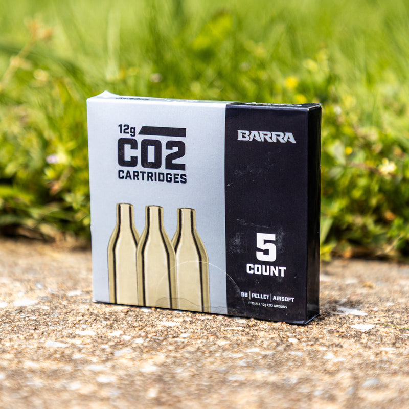 Load image into Gallery viewer, 12 Gram CO2 Cartridges - 5 Count
