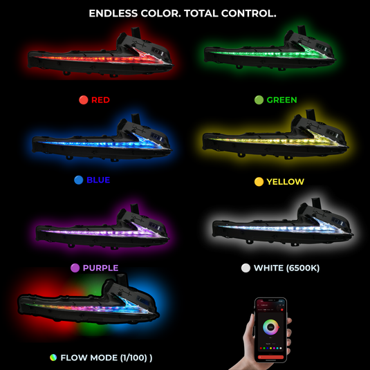 Lexus IS Multicolor Flow Series DRL Boards (2014-2020)