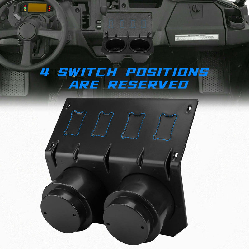 Load image into Gallery viewer, UTV Cup Holder with Switch Panel for Pioneer 1000/1000-5
