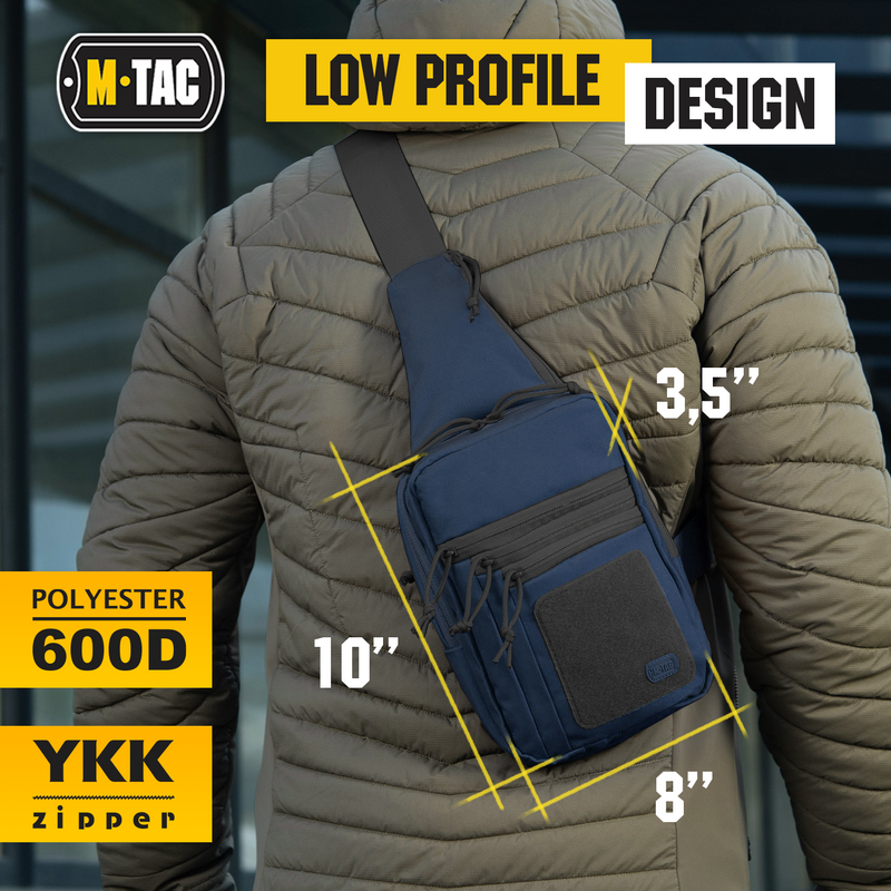 Load image into Gallery viewer, M-Tac Tactical Bag Shoulder Chest Pack with Sling &amp; Loop Panel
