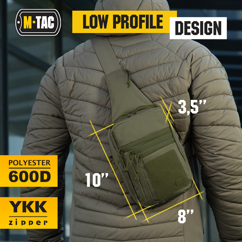 Load image into Gallery viewer, M-Tac Tactical Bag Shoulder Chest Pack with Sling &amp; Loop Panel
