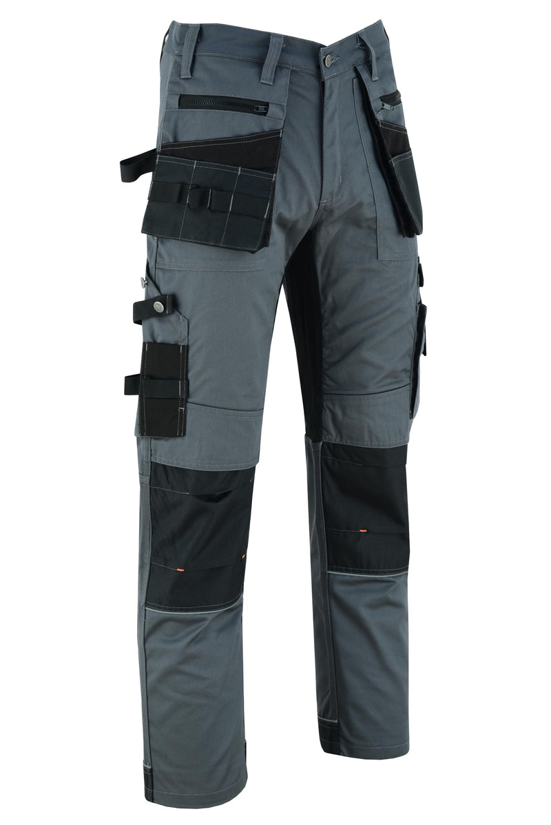Load image into Gallery viewer, Riggermen Mens Work Pants Lightweight Cargo Tactical Trouser with Holster Pockets Relaxed Fit Safety Pants for Construction
