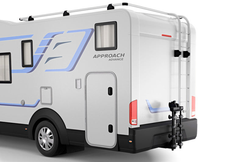 Load image into Gallery viewer, Thule Range - Hanging Hitch Bike Rack for RV/Travel Trailer (Up to 4 Bikes) - Black
