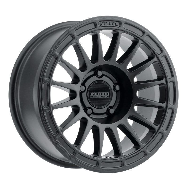 Load image into Gallery viewer, Method MR314 17x7.5 +30mm Offset 5x108 63.4mm CB Matte Black Wheel
