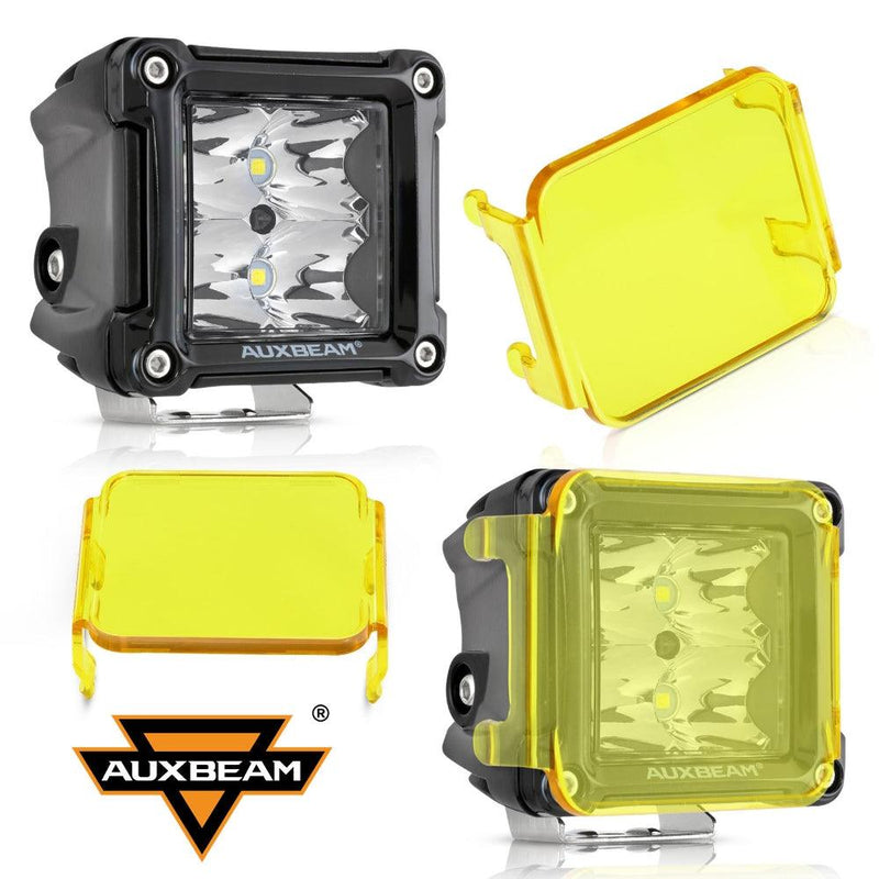 Load image into Gallery viewer, 3 Inch 40W LED Pods Light Spot/Flood Multicolor frame with wiring harness for SUV ATV UTV Trucks Pickup Boat
