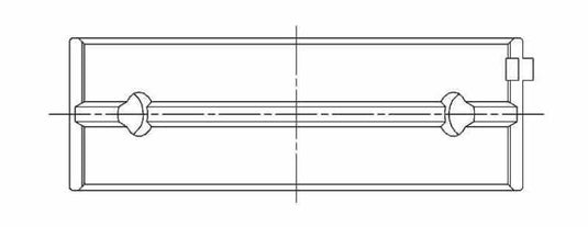 ACL Mitsubishi 4G63/4G64 Standard Size Calico Coated Standard Size High Performance Main Bearing 5M1186HC-STD