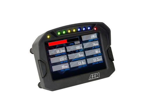 AEM CD-5G Carbon Digital Dash Display w/ Interal 10Hz GPS & Antenna 30-5602