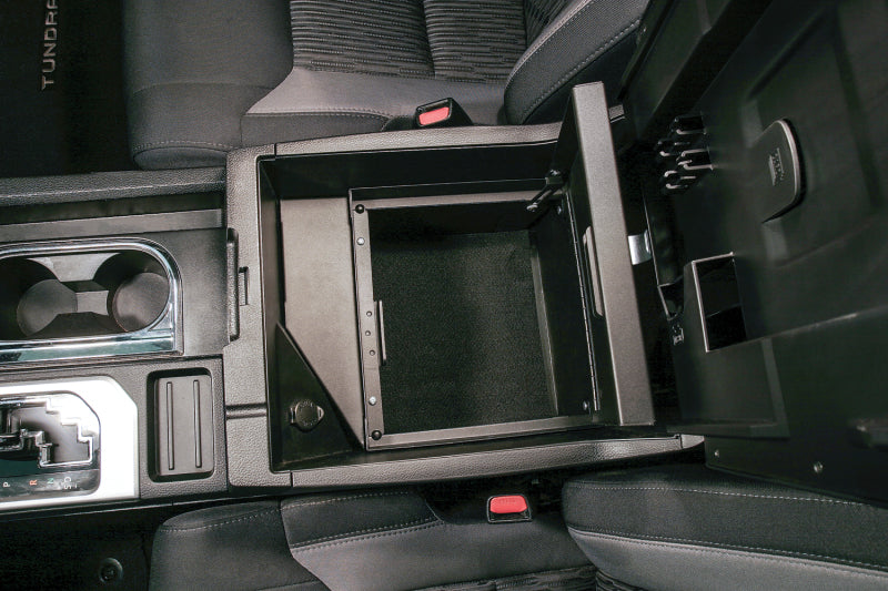 Load image into Gallery viewer, Tuffy Console Safe W/ Keyed Lock For Toyota Tundra W/ Flow Thru Console
