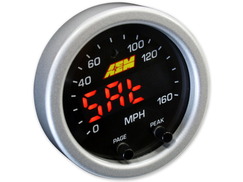 Load image into Gallery viewer, AEM Electronics Speedometer Gauge
