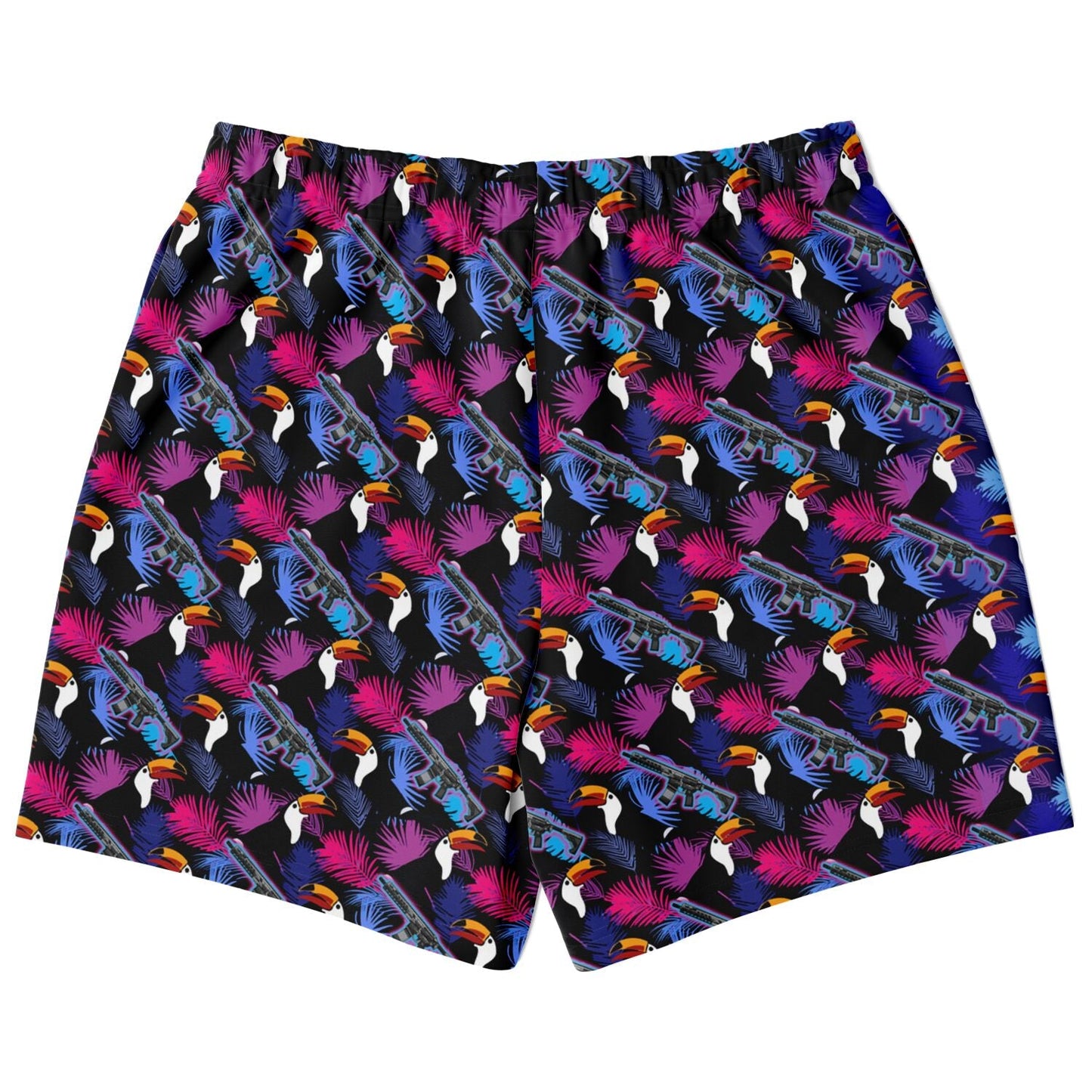 Rad Palm Toucan Attack Fashion Shorts
