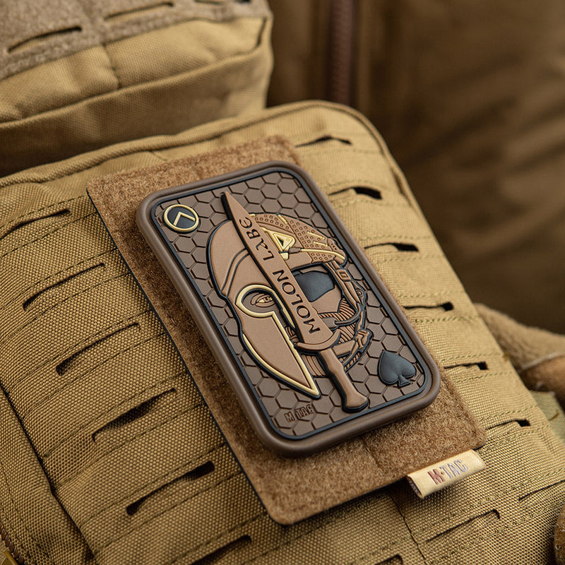 Load image into Gallery viewer, M-Tac patch Molon Labe Ace 3D PVC
