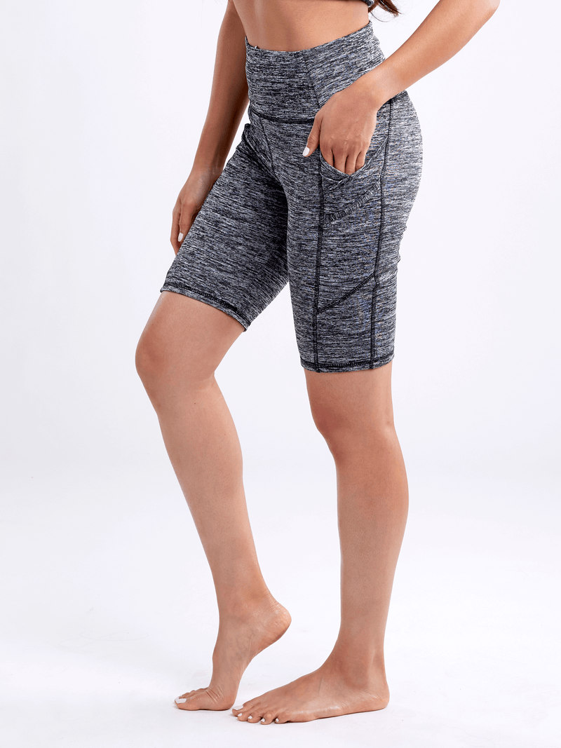 Load image into Gallery viewer, JupiterGear High-Waisted Sports Shorts with Double Side Pockets
