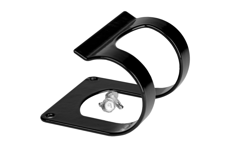Load image into Gallery viewer, Aeromotive Filter Mounting Bracket, Black Spring Steel, Rubber Coated
