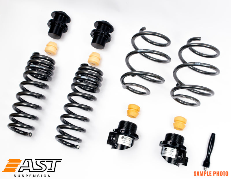 Load image into Gallery viewer, AST 2019+ Porsche 911 992 Turbo / Turbo S / Coupe / Cabrio 4WD Adjustable Lowering Springs
