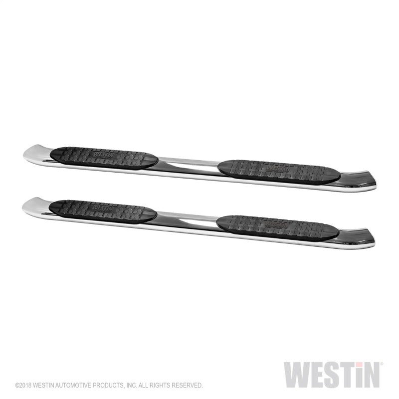 Load image into Gallery viewer, Westin 19-20 Ram 1500 Crew Cab PRO TRAXX 5 Oval Nerf Step Bars - Stainless Steel
