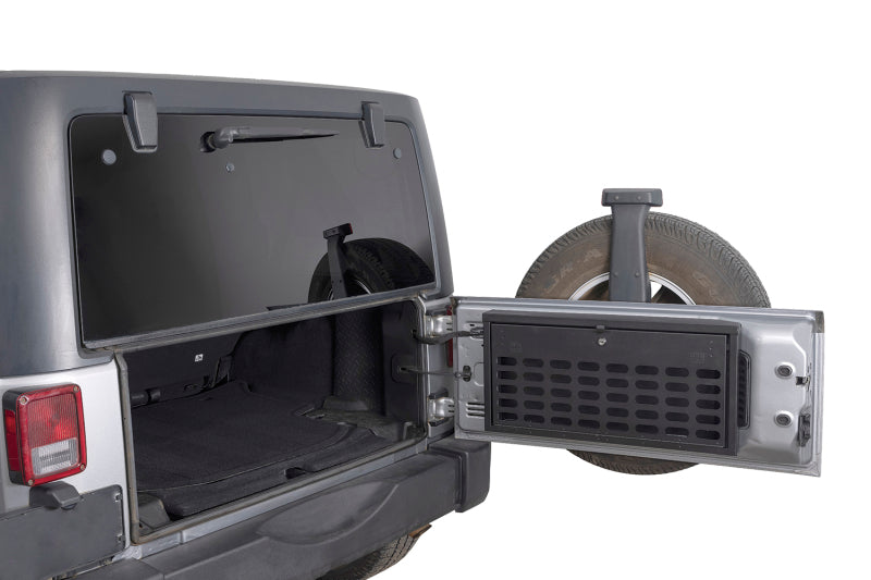 Tuffy Jeep Wrangler Molle Tailgate Lockbox W/ Keyed Lock