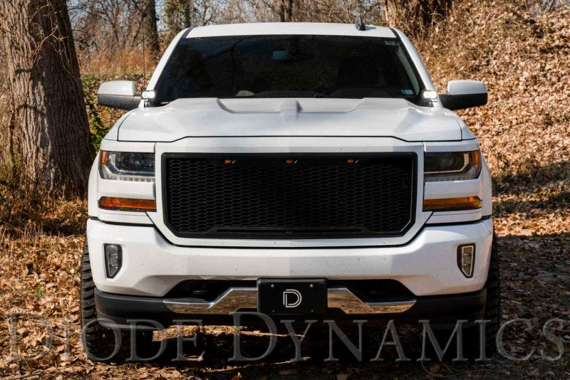 Load image into Gallery viewer, Diode Dynamics 14-19 Silverado/Sierra SSC2 LED Ditch Light Kit - Yellow Pro Combo
