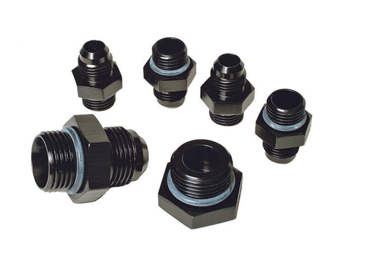 Aeromotive A4 Regulator Fitting Kit (for two (2) carbs) (4) AN-06/(1) AN-10/(1) AN-10 Plug) 15202