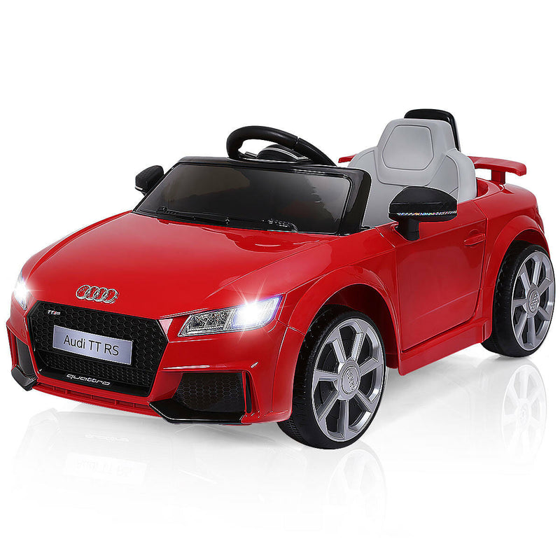 Load image into Gallery viewer, Licensed 12V Audi TT RS Electric Ride-On Car with Remote Control and MP3 Player for Kids
