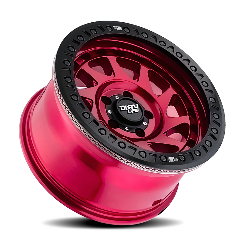 Load image into Gallery viewer, Dirty Life 9313 Enigma Race 17x9 / 8x170 BP / -12mm Offset / 125.2mm Hub Crimson Candy Red Wheel

