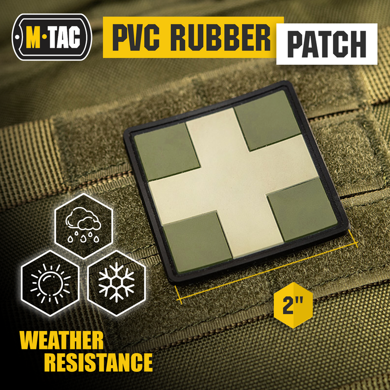 Load image into Gallery viewer, M-Tac patch Medic Cross Square PVC
