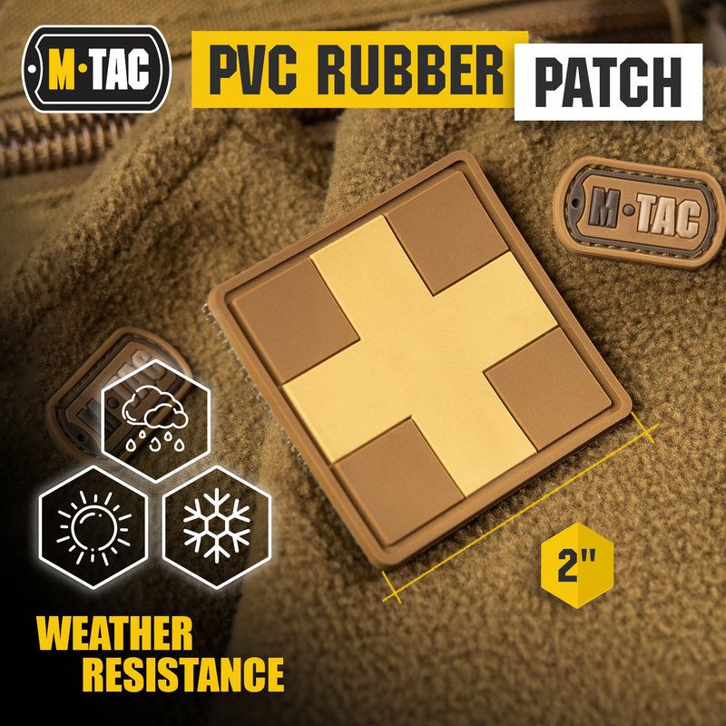 Load image into Gallery viewer, M-Tac patch Medic Cross Square PVC
