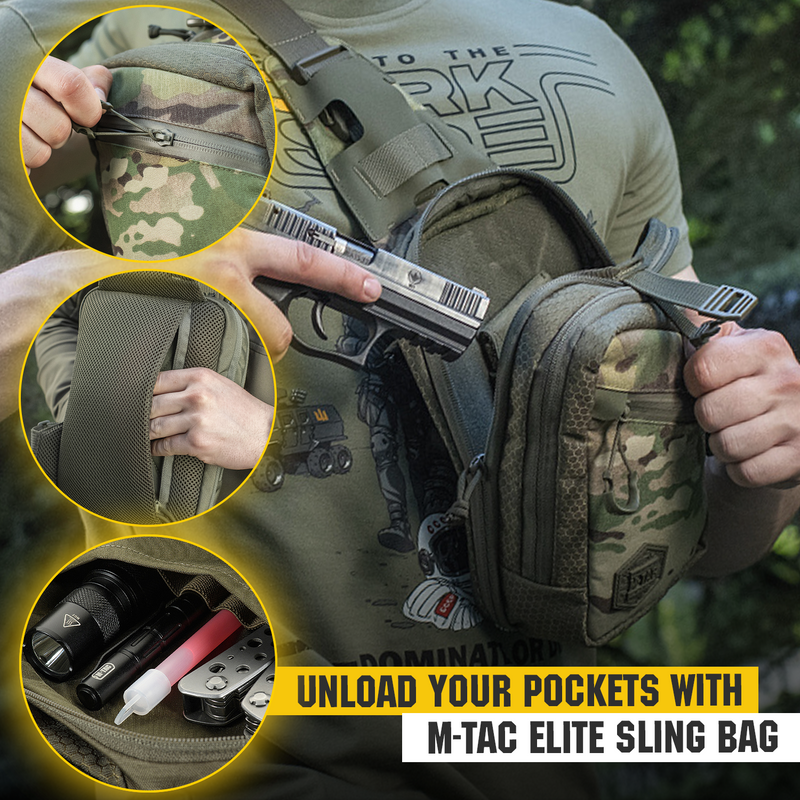 Load image into Gallery viewer, M-Tac Sling Pistol Bag Elite
