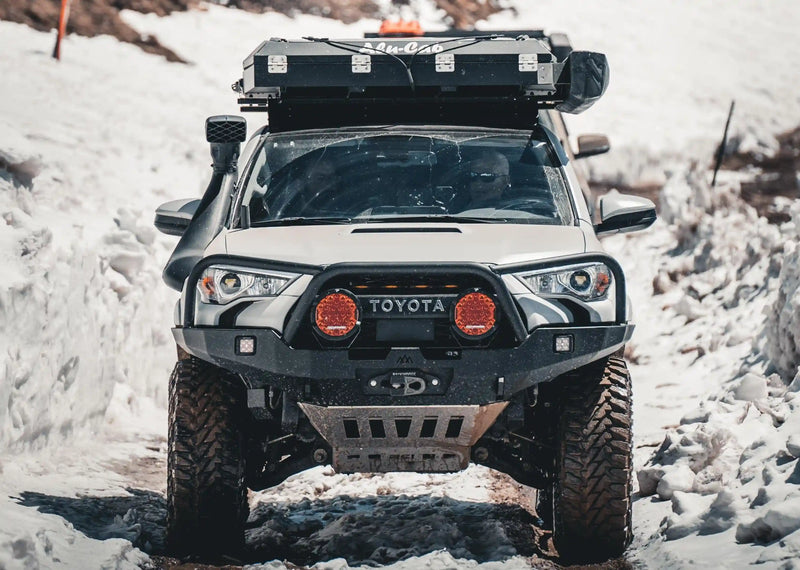 Load image into Gallery viewer, Hi-Lite Overland Toyota 4Runner Front Bumper 5th Gen (2010-2024) [Bull Bar]
