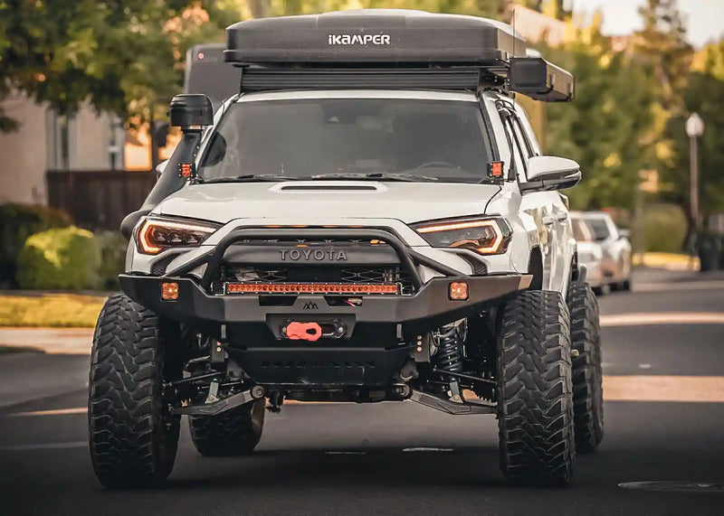 Load image into Gallery viewer, Hi-Lite Overland Toyota 4Runner Front Bumper 5th Gen (2010-2024) [PreRunner Bull Bar]
