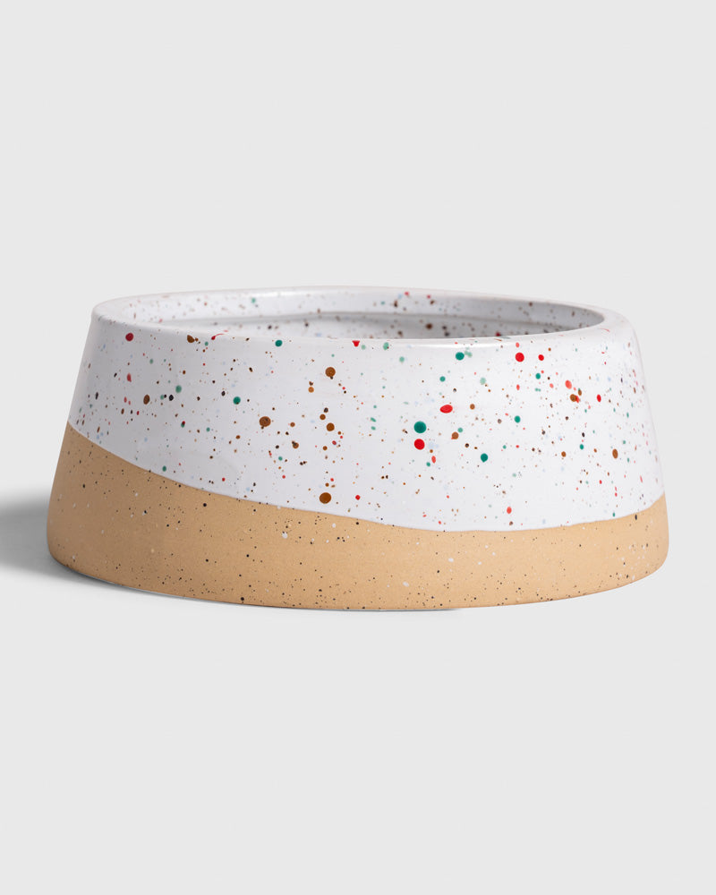 Load image into Gallery viewer, Stoneware Dog Bowl
