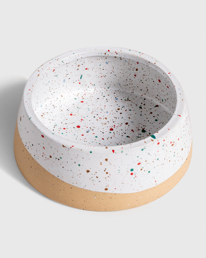 Load image into Gallery viewer, Stoneware Dog Bowl
