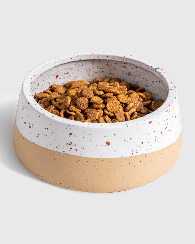 Load image into Gallery viewer, Stoneware Dog Bowl
